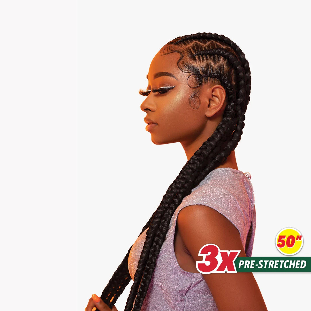 3X X-Pression Pre-Stretched Braid 50" image 1