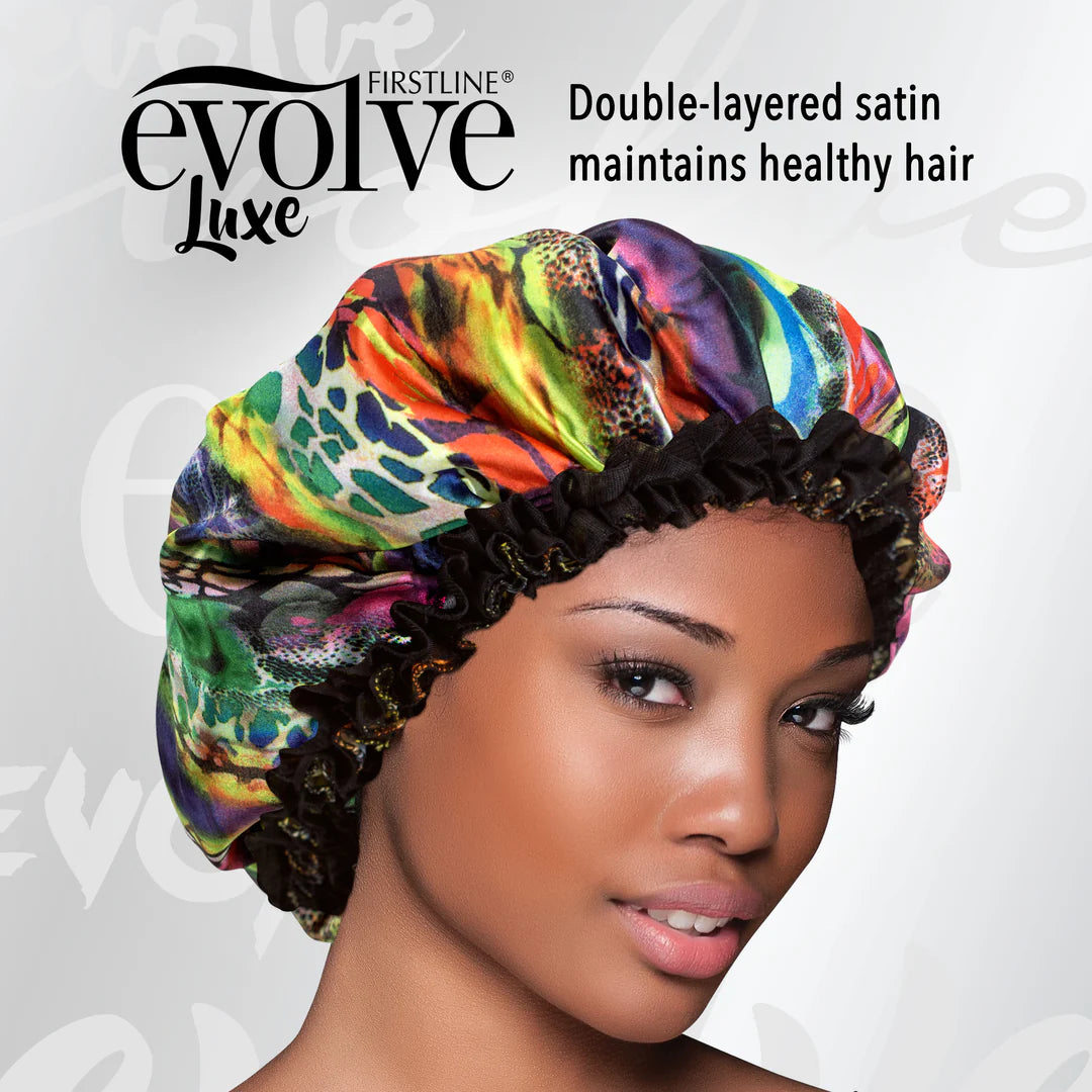 EVOLVE® Satin Reversible Bonnet Exotic #670 image 1