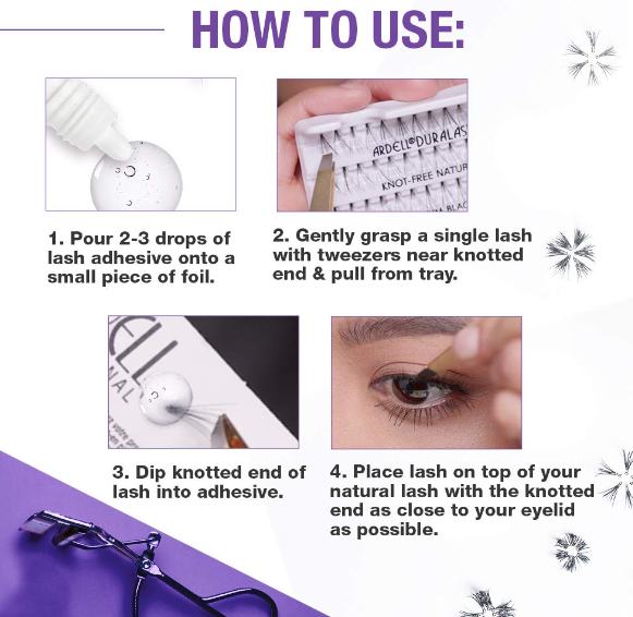 DUO Lash Adhesive for False Individual Lashes Clear