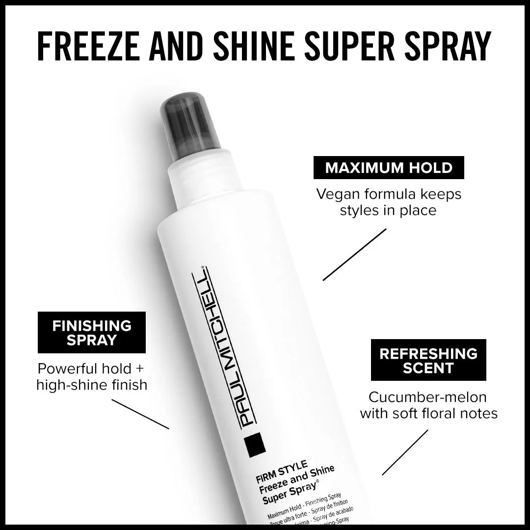Paul Mitchell® Freeze and Shine Super Spray image 2