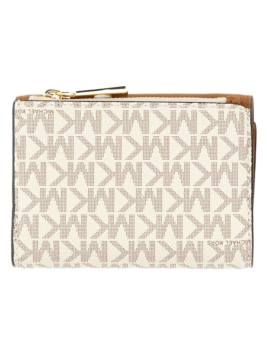 Michael Kors Greenwich Trifold Wallet Vanilla/Acrn image 4