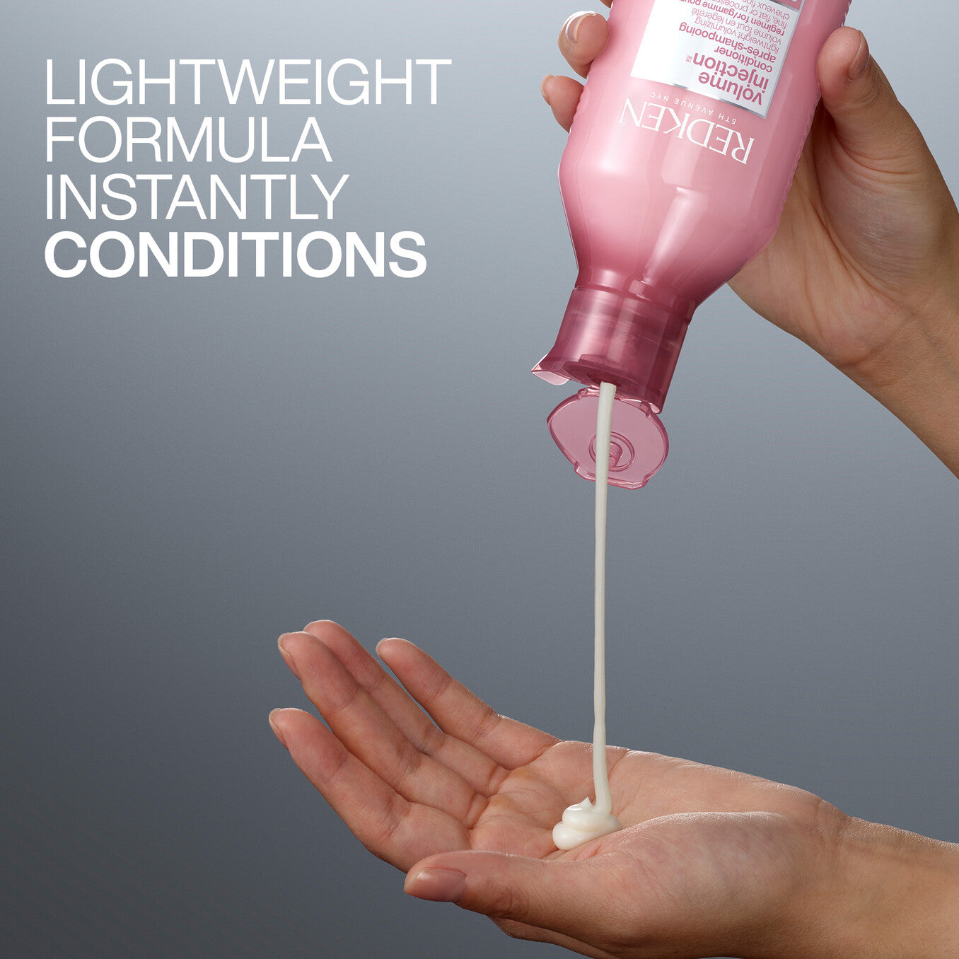REDKEN® Volume Injection Conditioner Lightweight Volumizing image 6