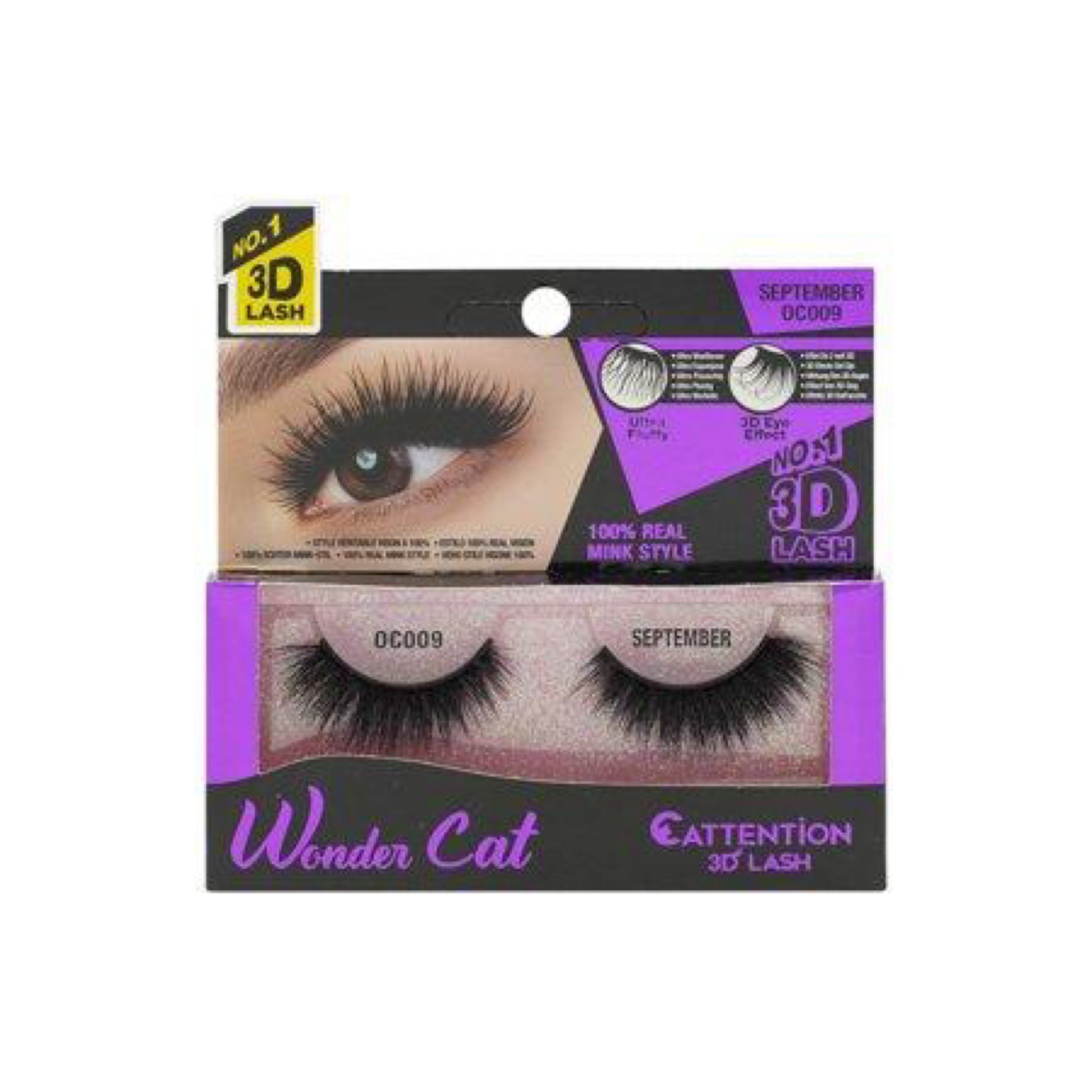 Ebin Wondercat September Lashes OC009 image 0