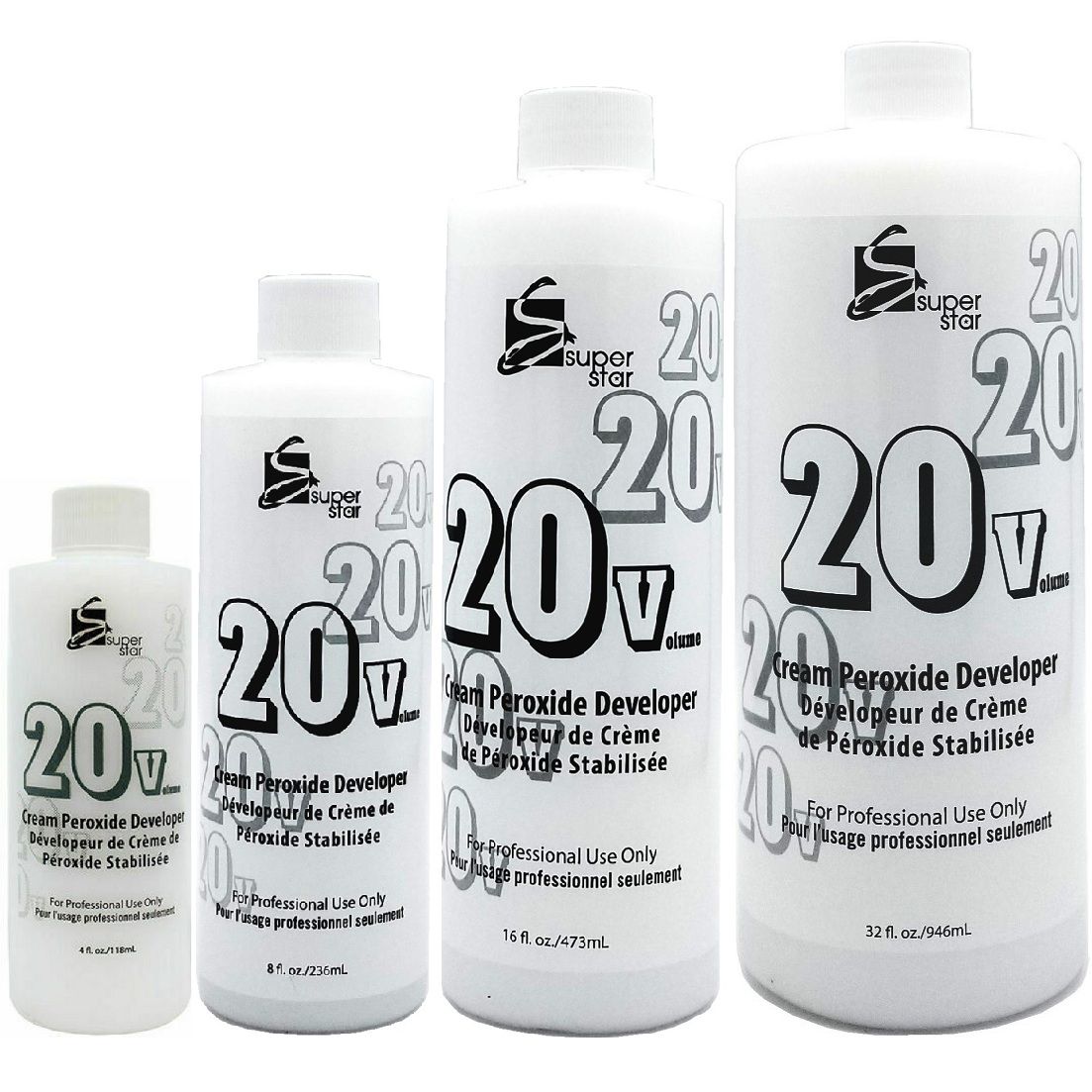 Super Star 20 Volume Cream Peroxide Developer