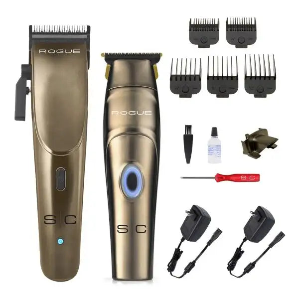 Rogue Combo Set - Professional Cordless Hair Clipper/Trimmer 9V Magnetic Motor image 6
