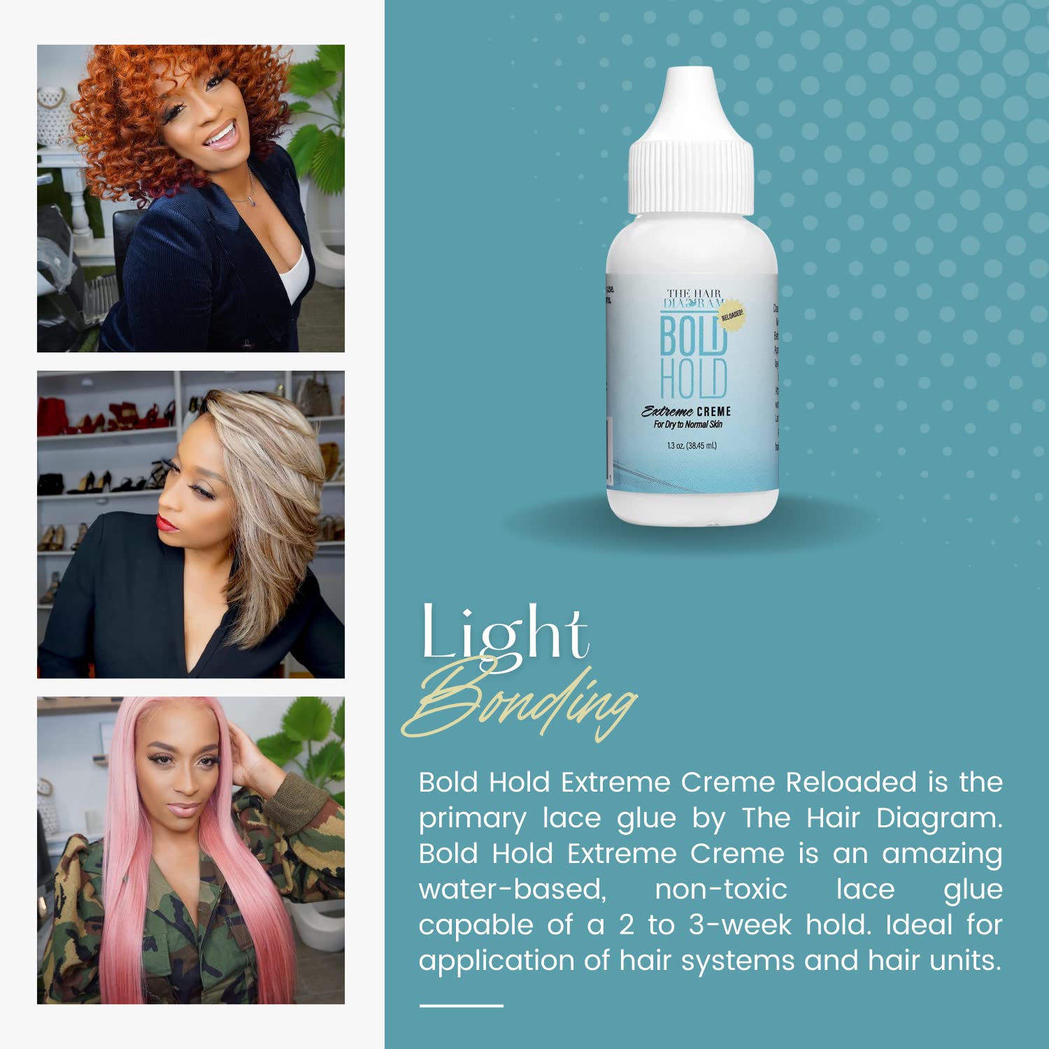 The Hair Diagram Bold Hold Extreme Creme image 4