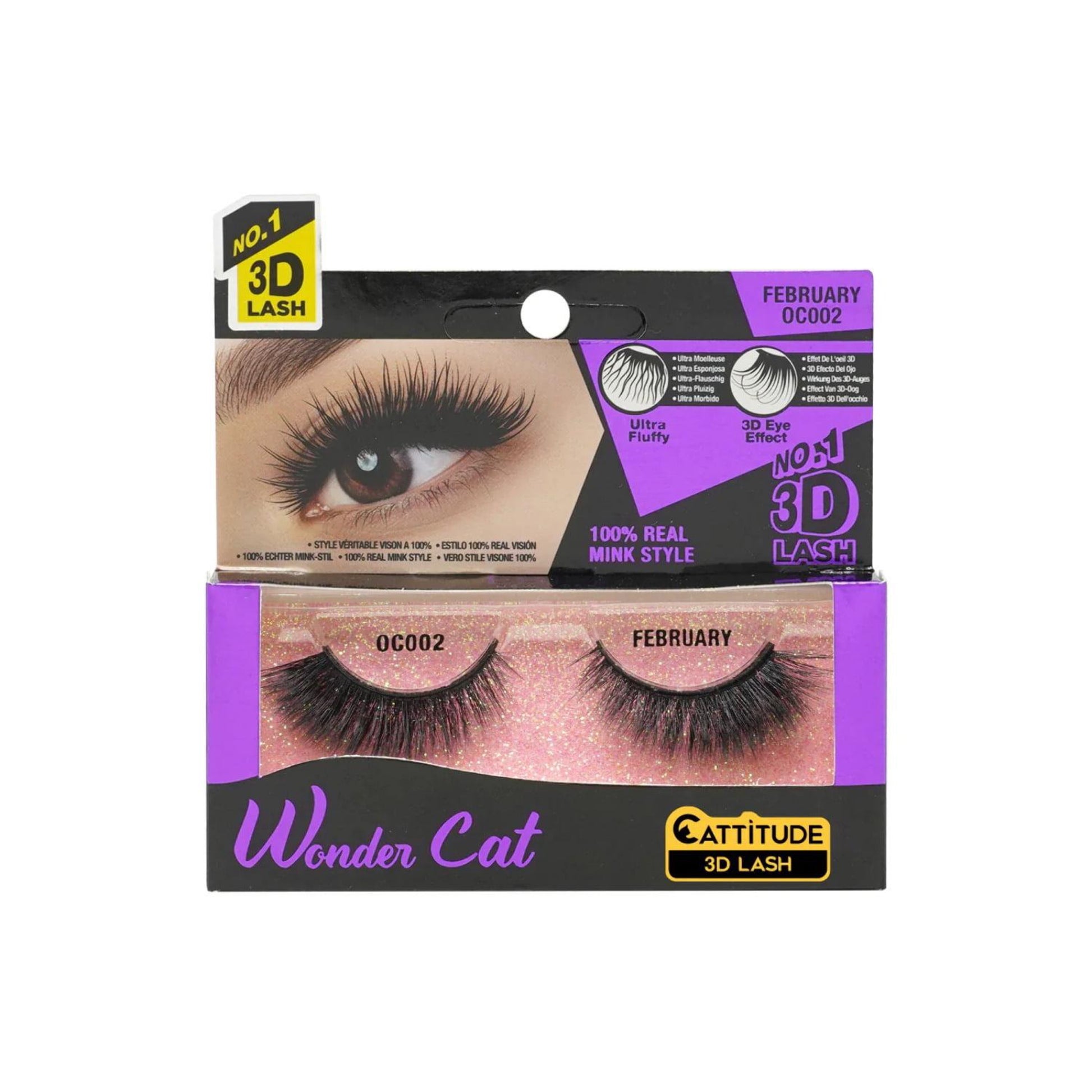 Ebin Wondercat February Lashes OC002 image 0
