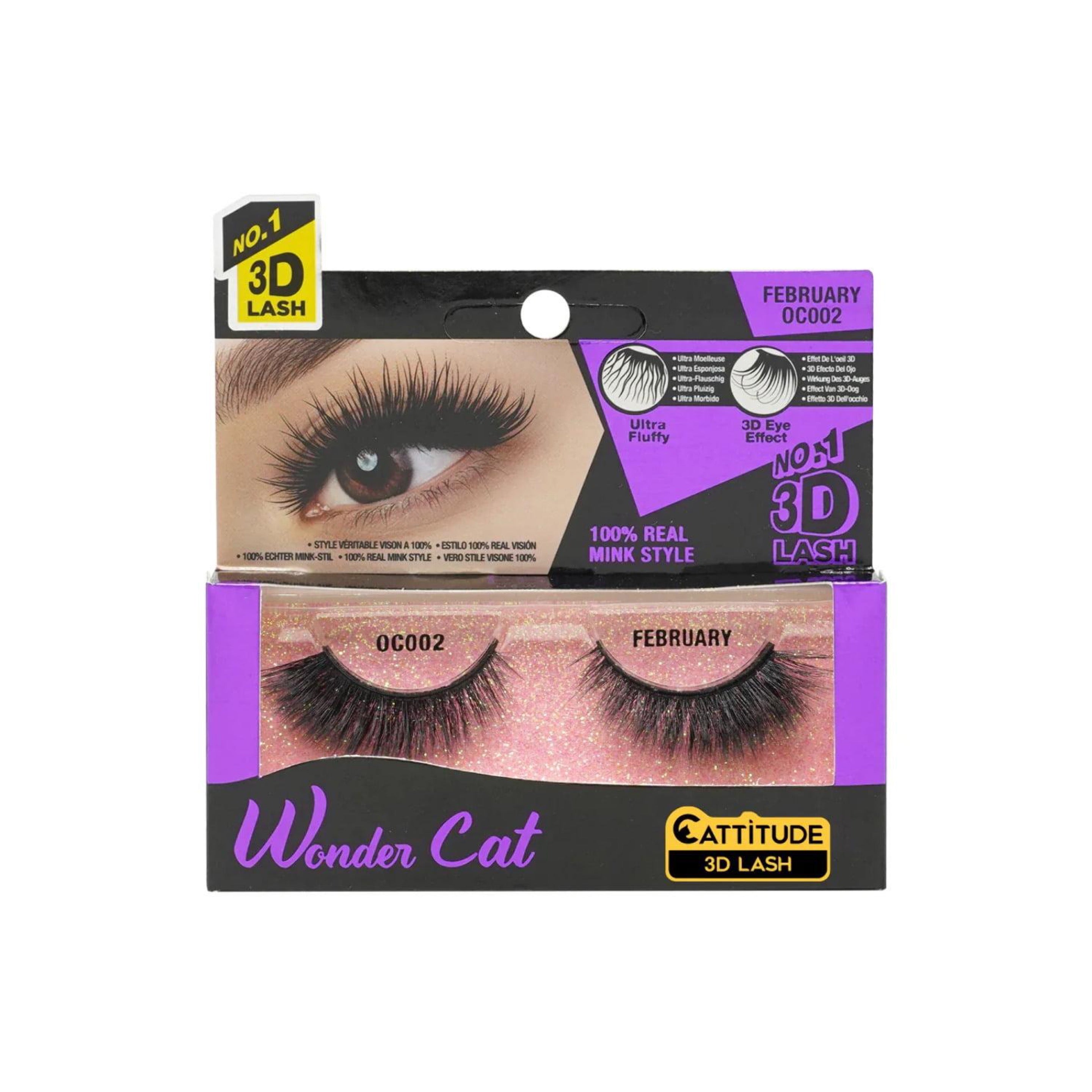 Ebin Wondercat February Lashes OC002 image 0