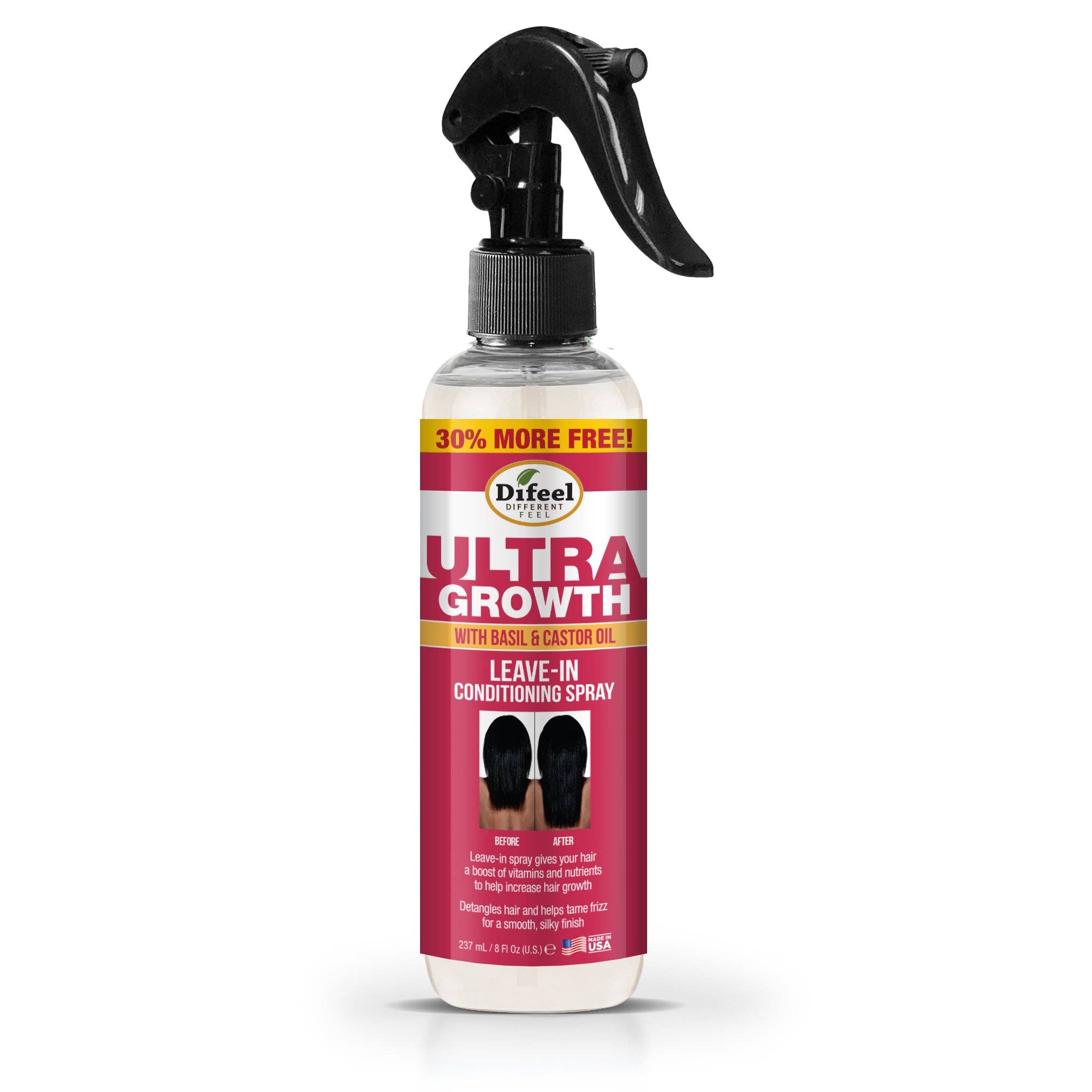 Ultra Growth Basil & Castor Leave-In Conditioning Spray