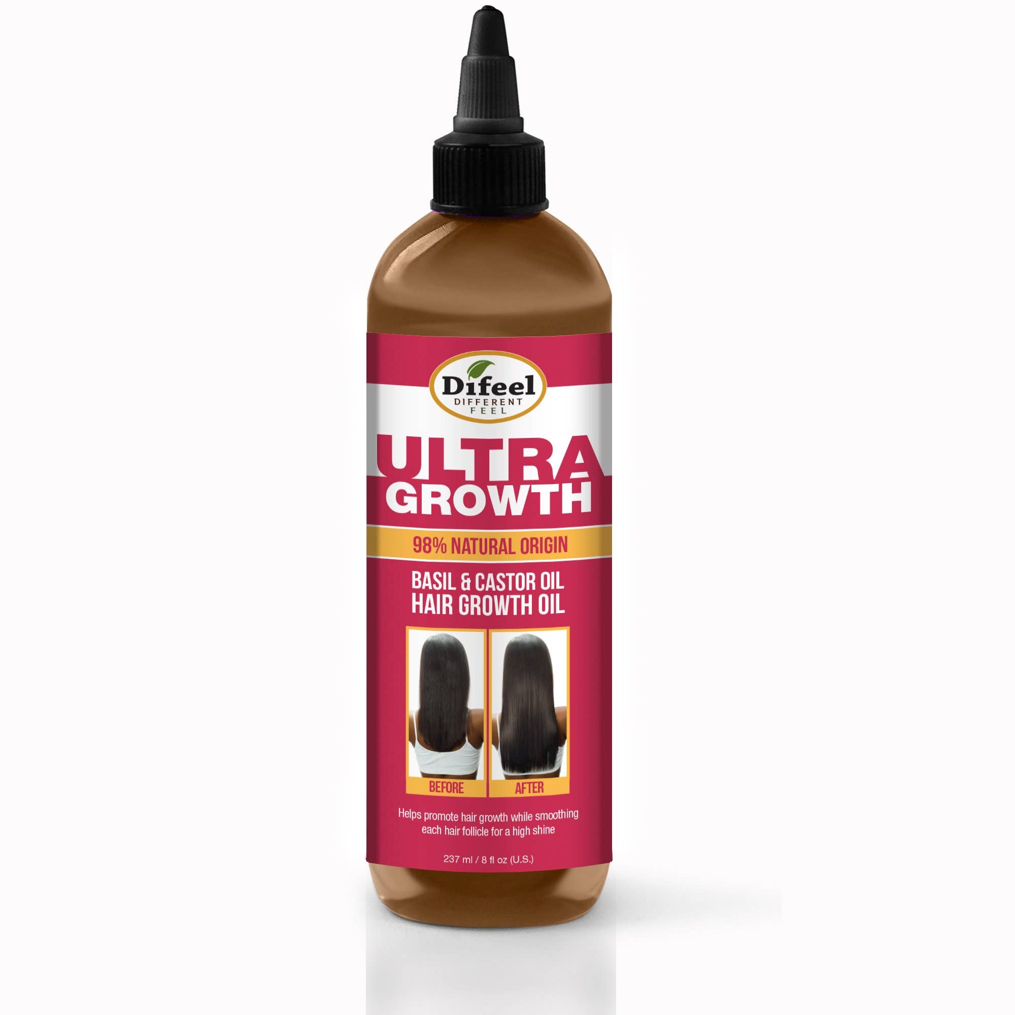 Ultra Growth Basil & Castor Hair Growth Oil