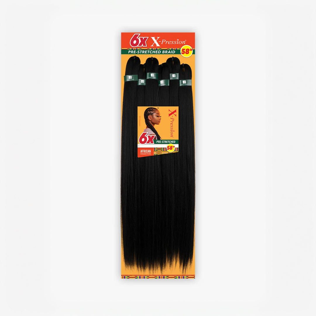 6X X-Pression Pre-Stretched Braid 58" image 0