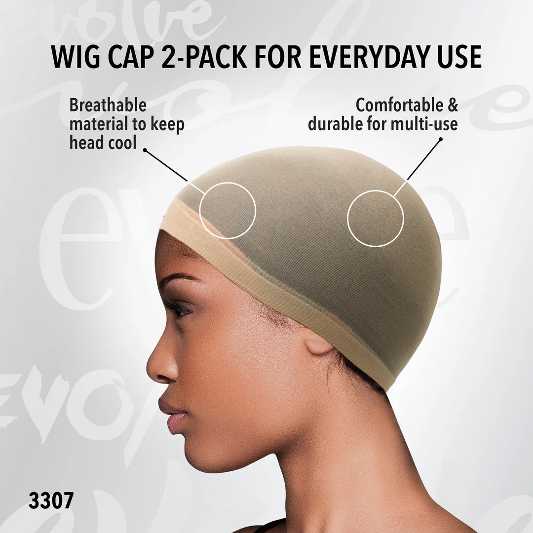 EVOLVE® Wig Cap 2-Pack Neutral #3307 image 1