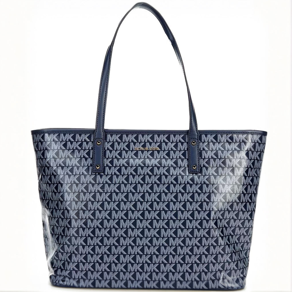 Michael Kors Carter Large Top Zip Tote - Navy Blue image 0