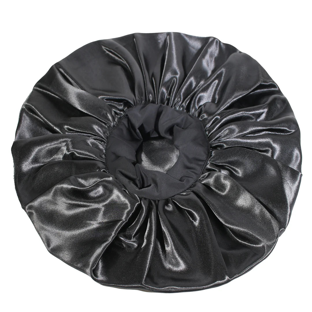 EVOLVE® Jumb Satin Bonnet Black #1670 image 2