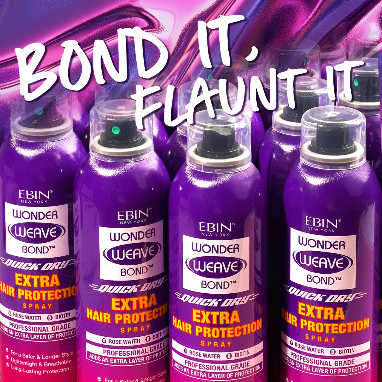 EBIN® NY Wonder Weave Bond Extra Hair Protection Spray image 3