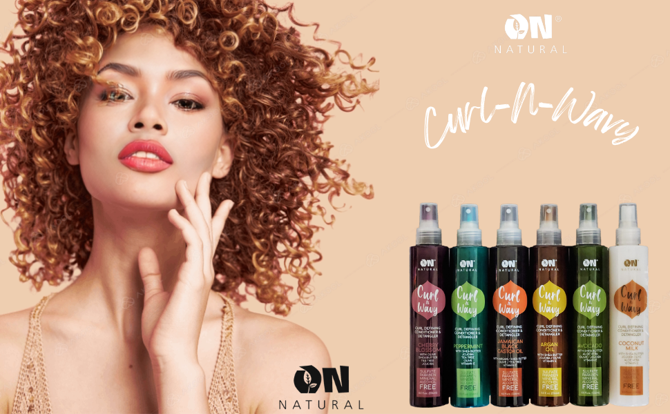 ON NATURAL - Curl n Wavy - Detangler + Argan Tree