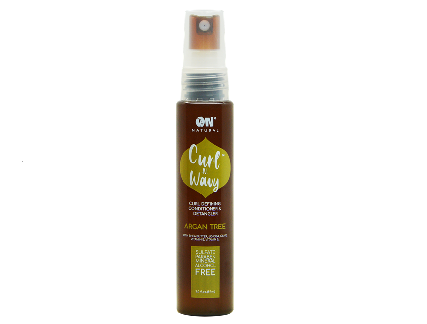 ON NATURAL - Curl n Wavy - Detangler + Argan Tree