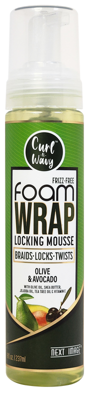NEXT IMAGE - Foam Wrap Locking Mousse Olive & Avocado