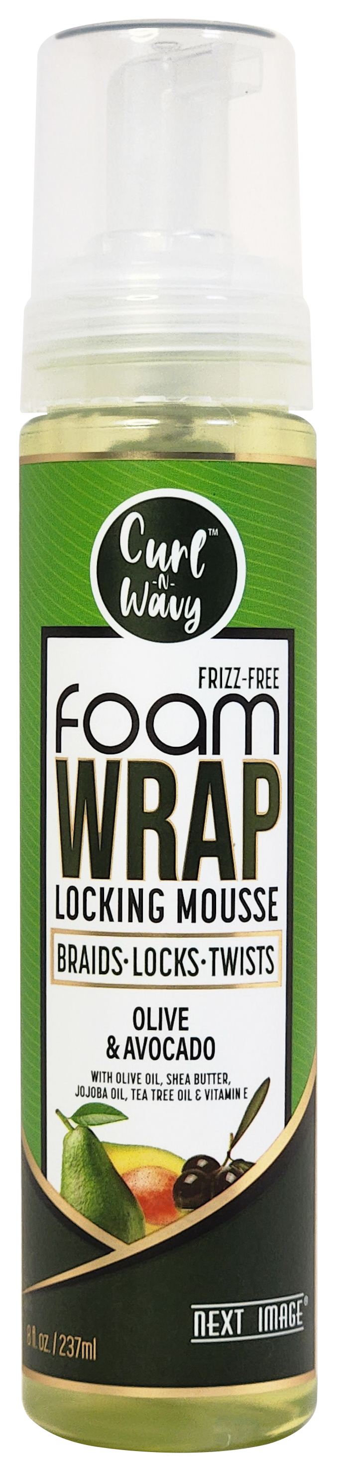 NEXT IMAGE - Foam Wrap Locking Mousse Olive & Avocado