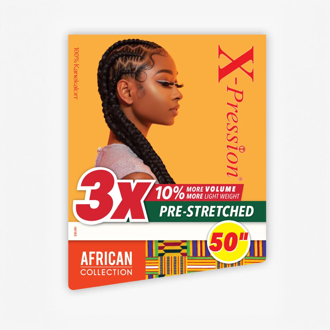 3X X-Pression Pre-Stretched Braid 50" image 3