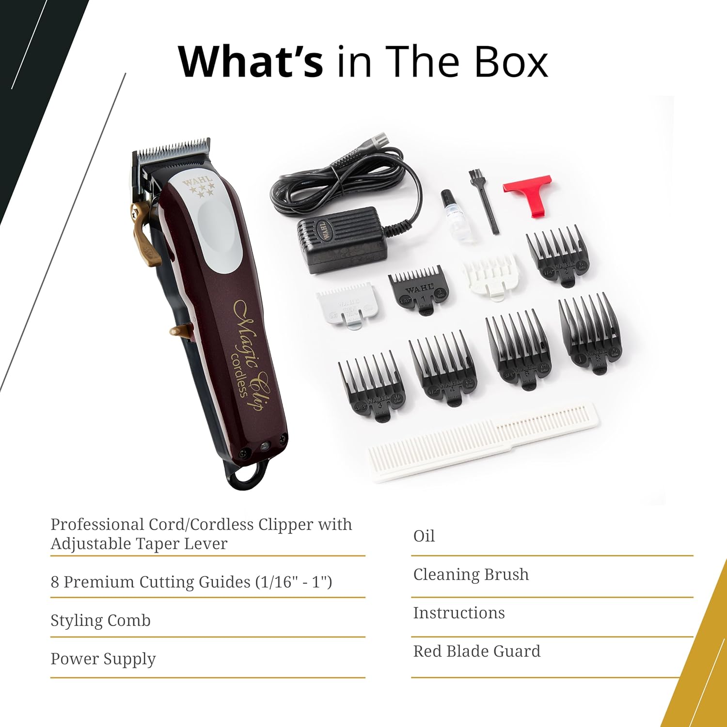 Wahl® Professional Magic Clip Cordless Stagger-Tooth Blade 5Star image 2