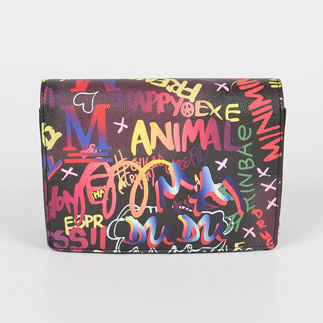 Graffiti OS Chain Crossbody Bag