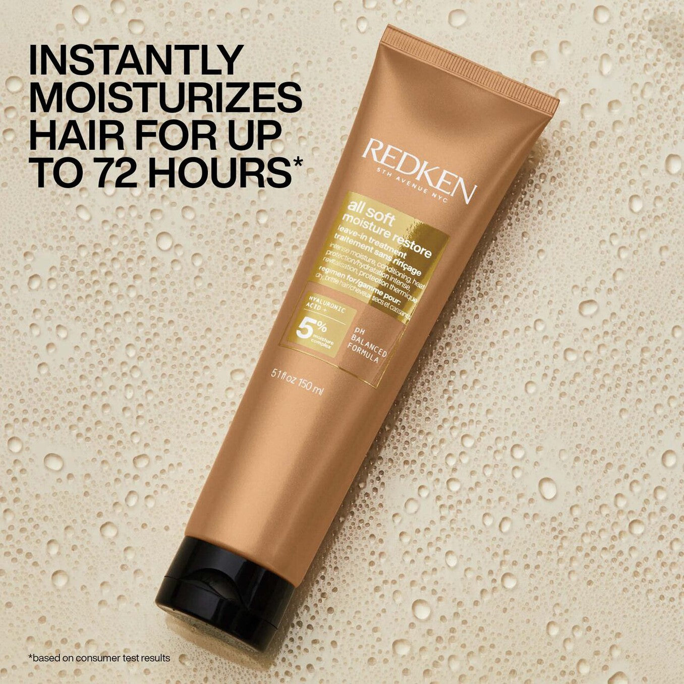 REDKEN® All Soft Moisture Restore Leave-In Treatment with Hyaluronic Acid image 6