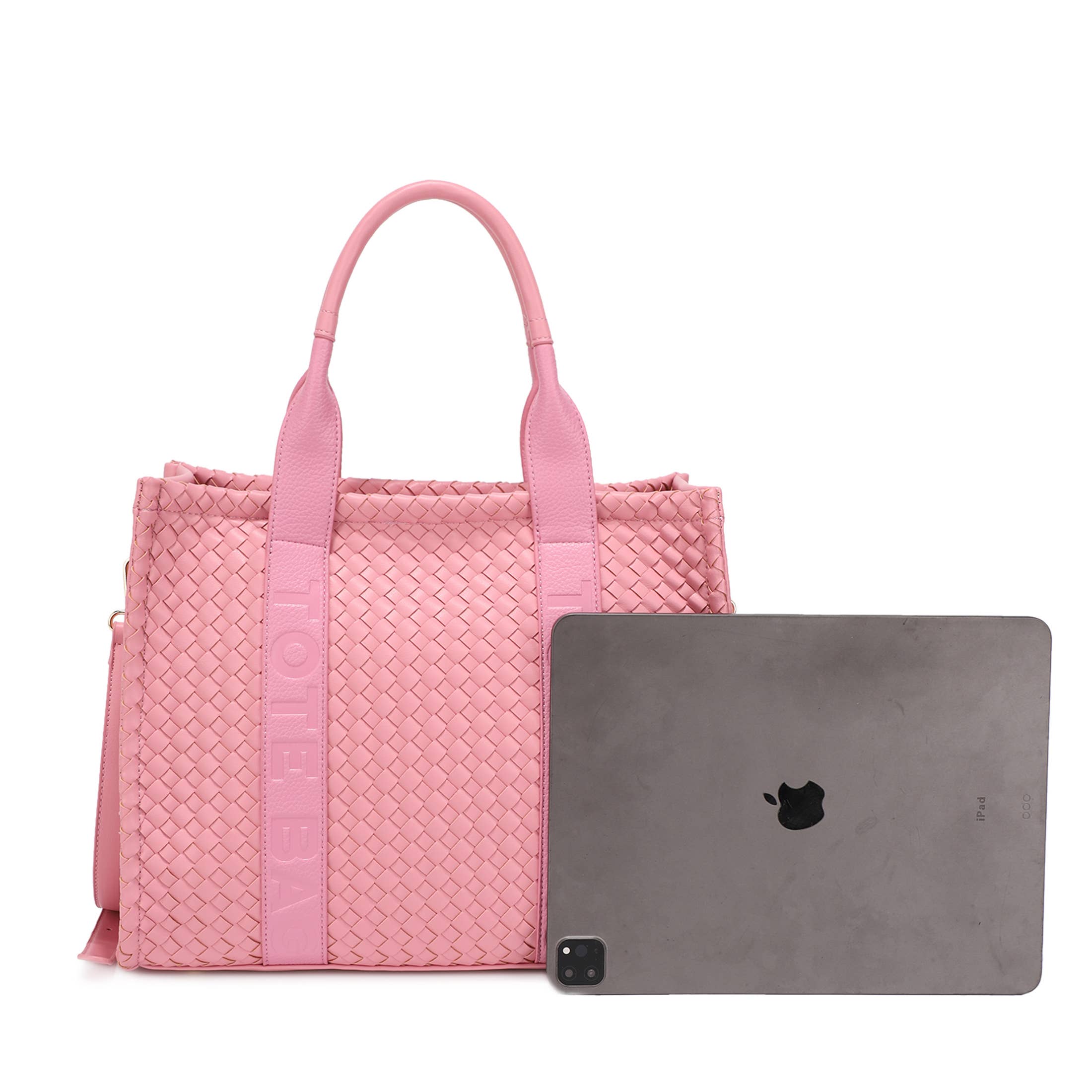 FLAMENCO WOVEN TOTE BAG WITH WALLET