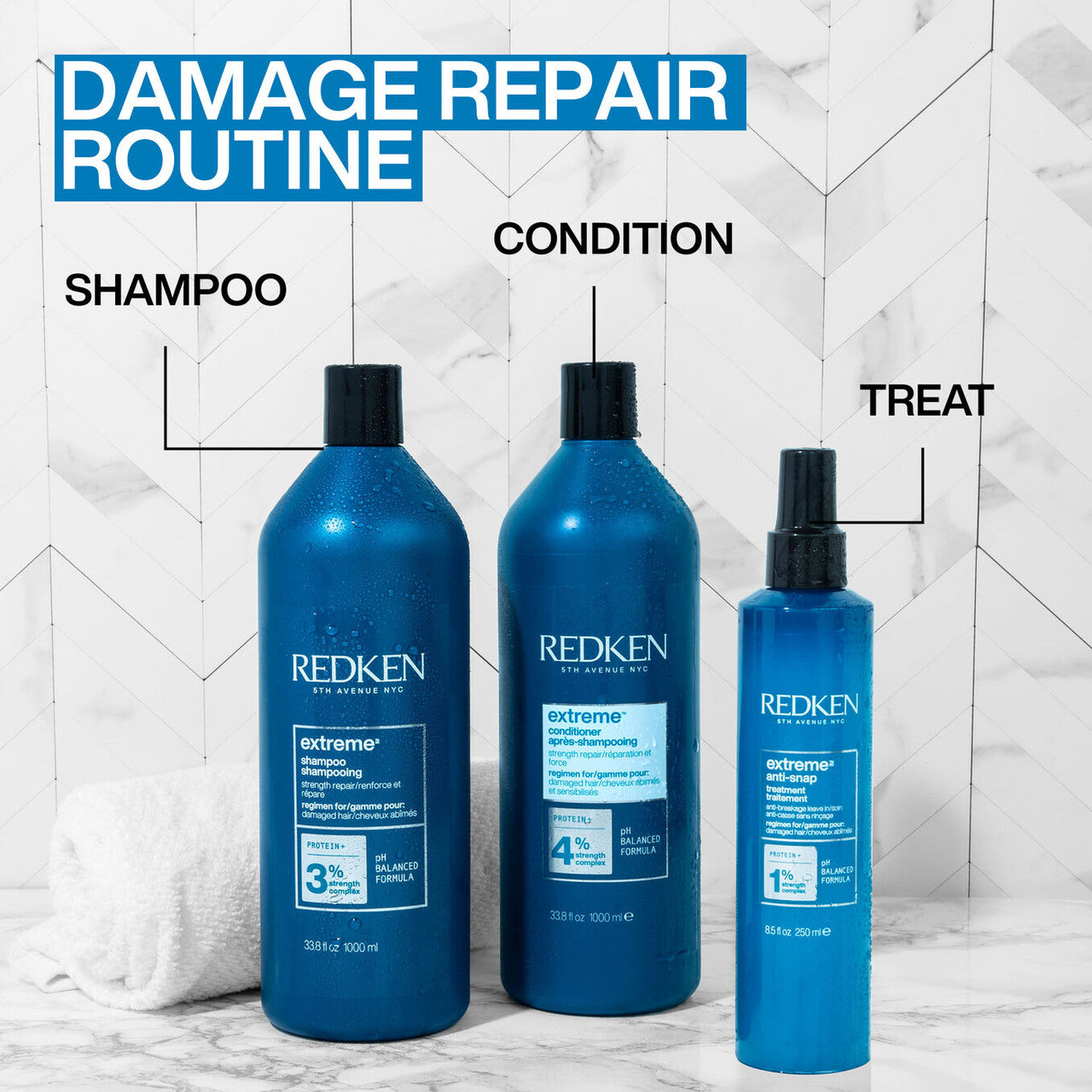 REDKEN® Extreme Anti-Snap Anti-Breakage Leave-In Treatment image 8