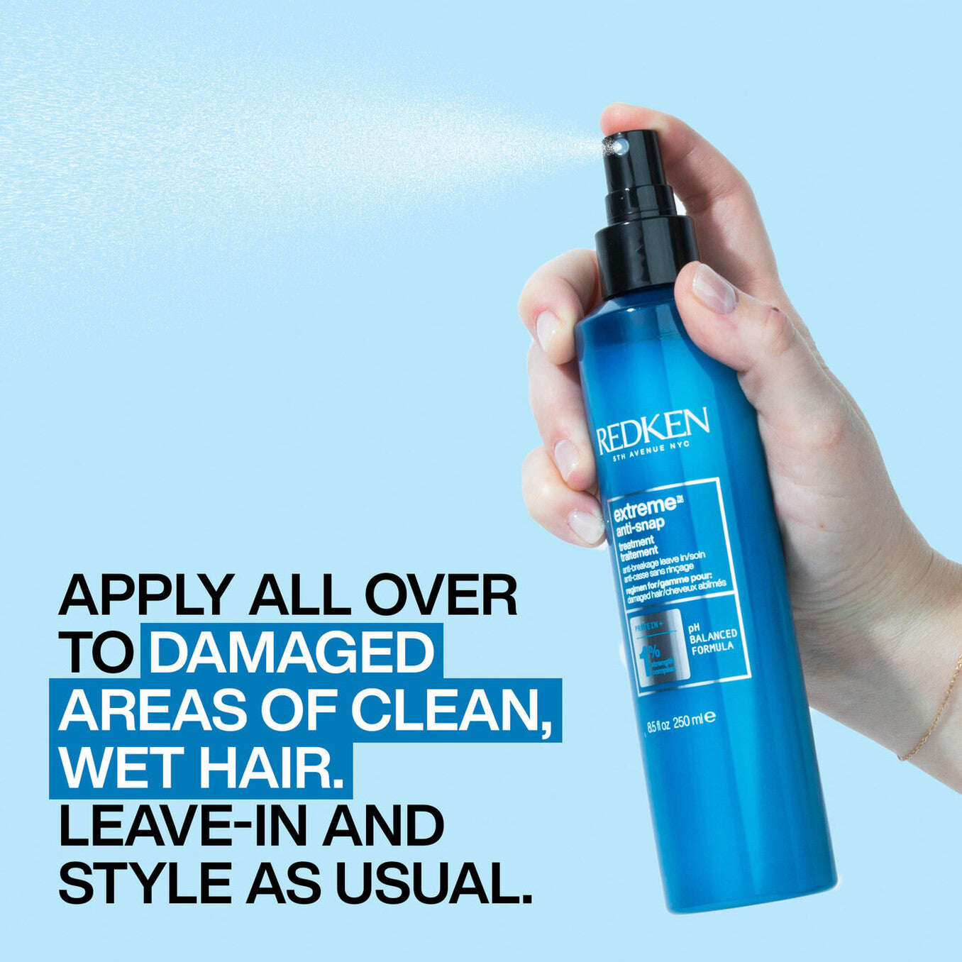 REDKEN® Extreme Anti-Snap Anti-Breakage Leave-In Treatment image 4