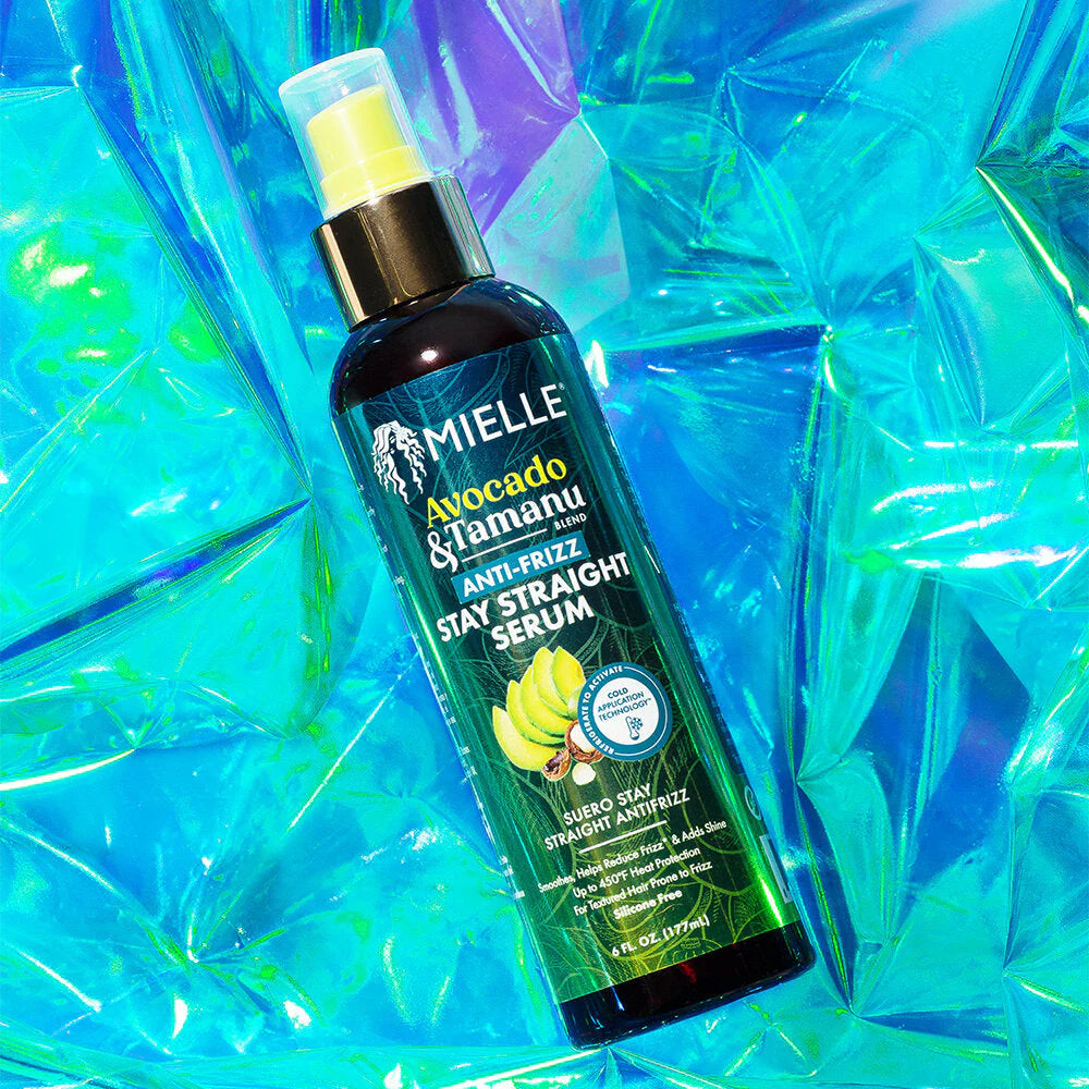 Mielle® Avocado & Tamanu Anti-Frizz Stay Straight Serum