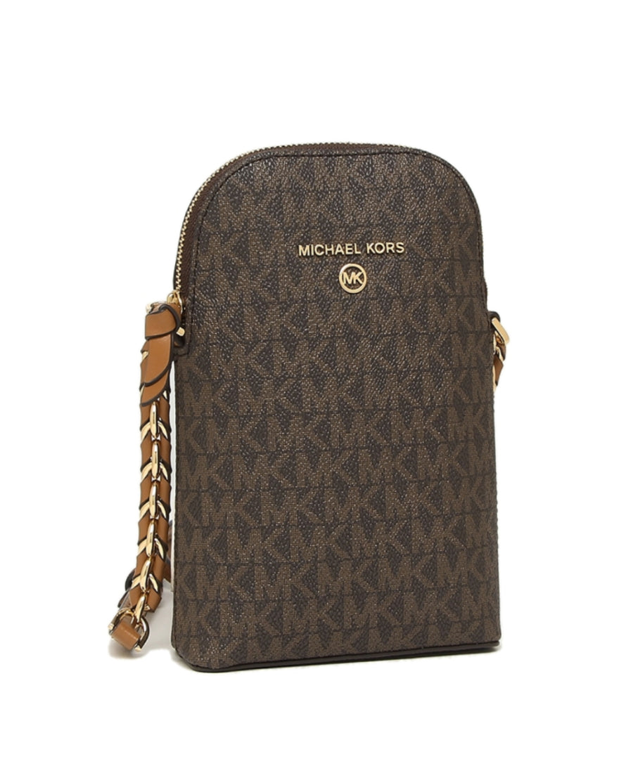 Michael Kors Jet Set Charm Xbody Brown/Acorn image 2