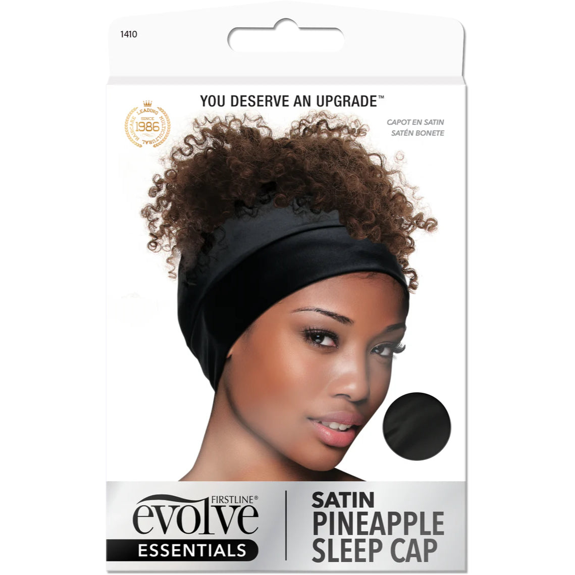 EVOLVE® Satin Pineapple Sleep Cap #1410 image 0
