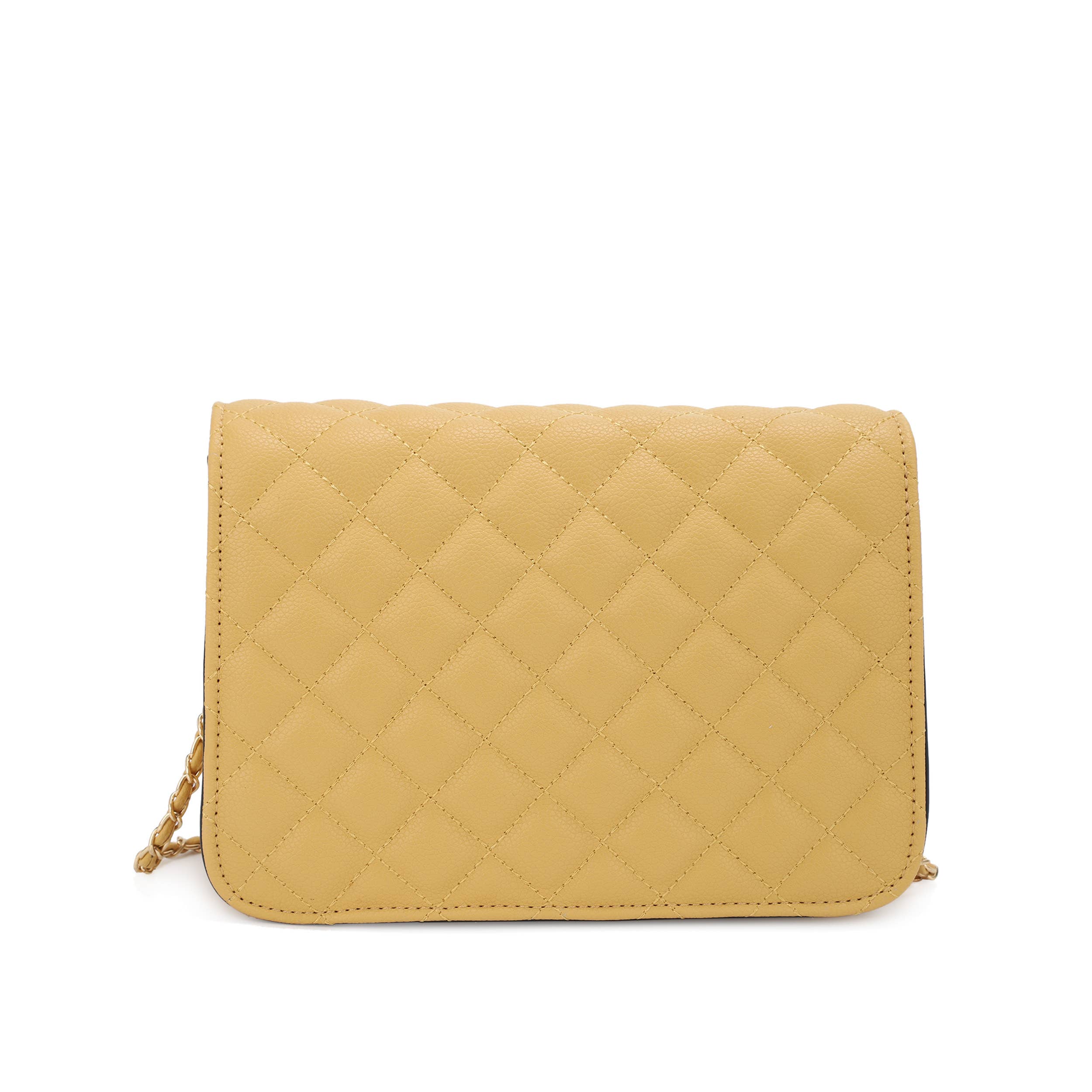 Melody 2-in-1 Crossbody Bag with Adjustable Gold Ball Chain