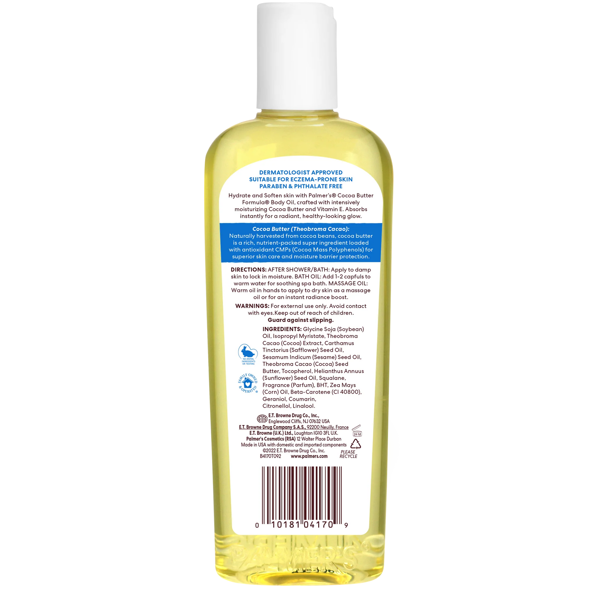 Palmer's Cocoa Butter Formula Moisturizing Body Oil image 1