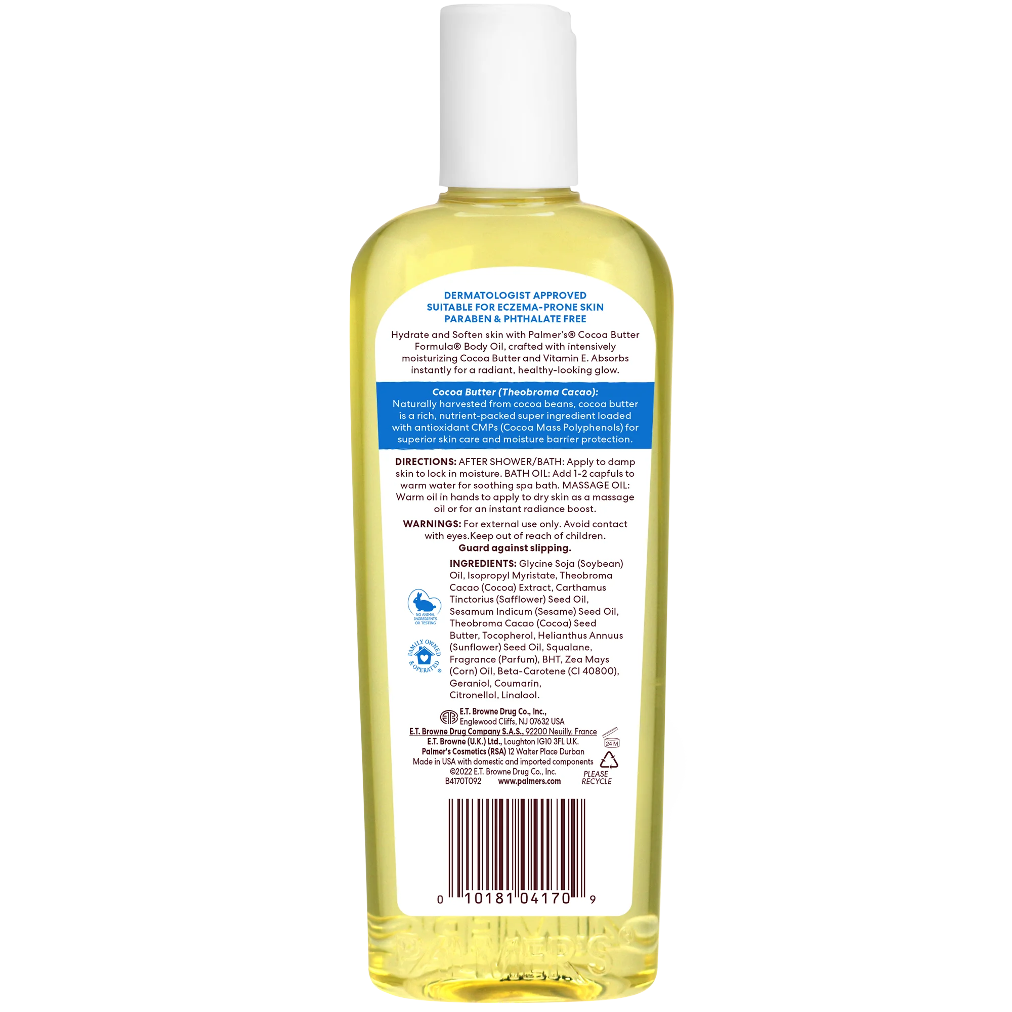 Palmer's Cocoa Butter Formula Moisturizing Body Oil image 1