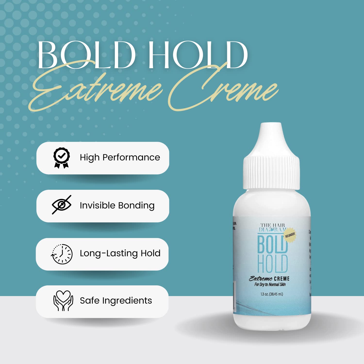 The Hair Diagram Bold Hold Extreme Creme image 1