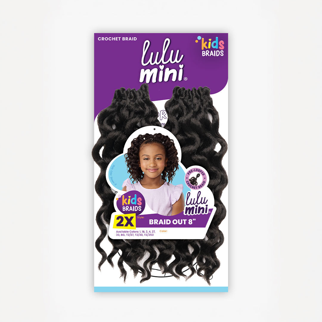 Lulu Mini 2X Braid Out 8" image 0