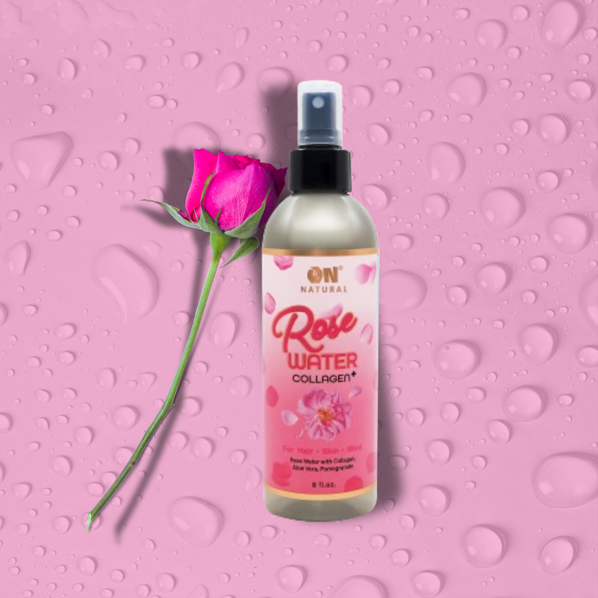 ON NATURAL - Rose Water + Collagen
