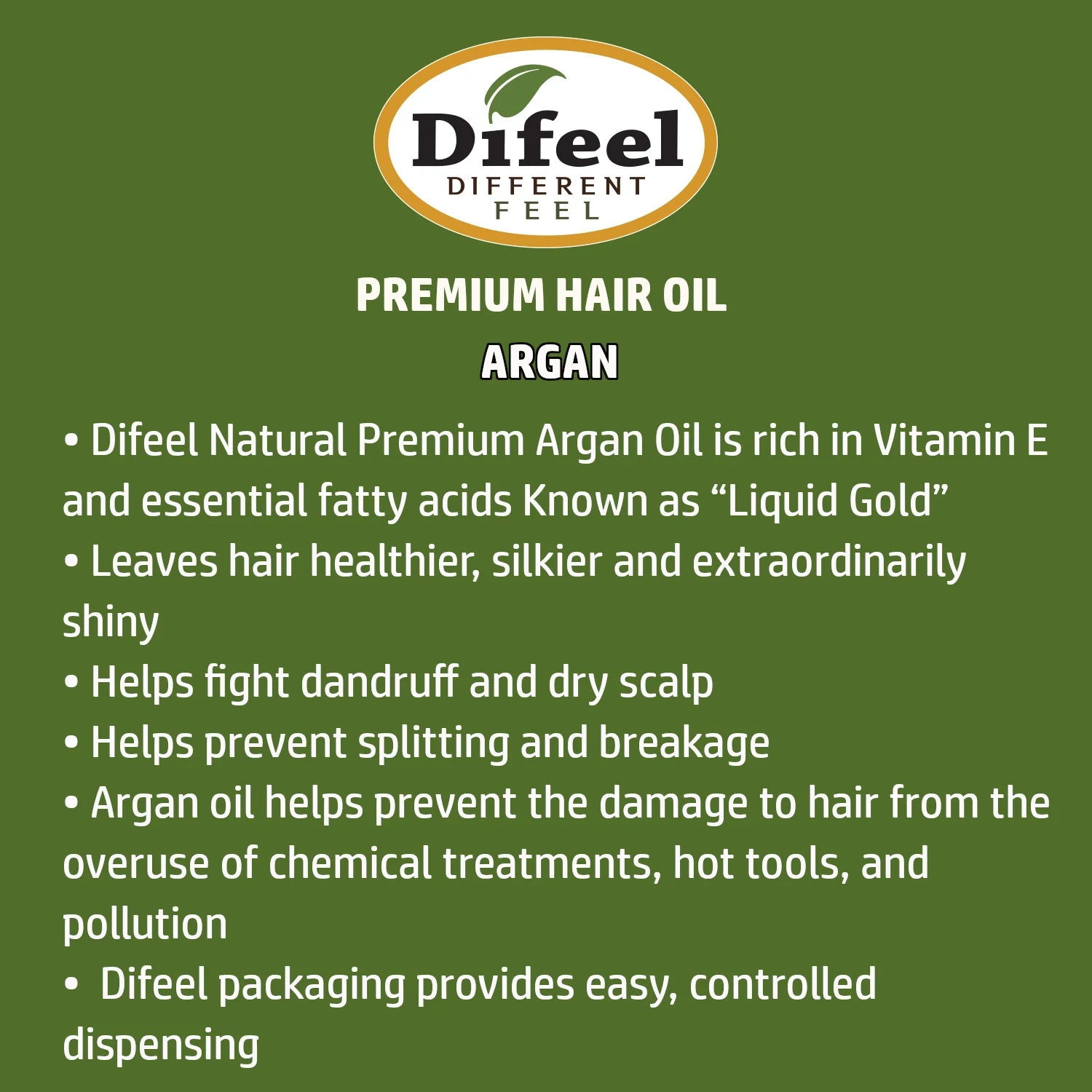 Premium Natural Hair Oil - Argan Oil