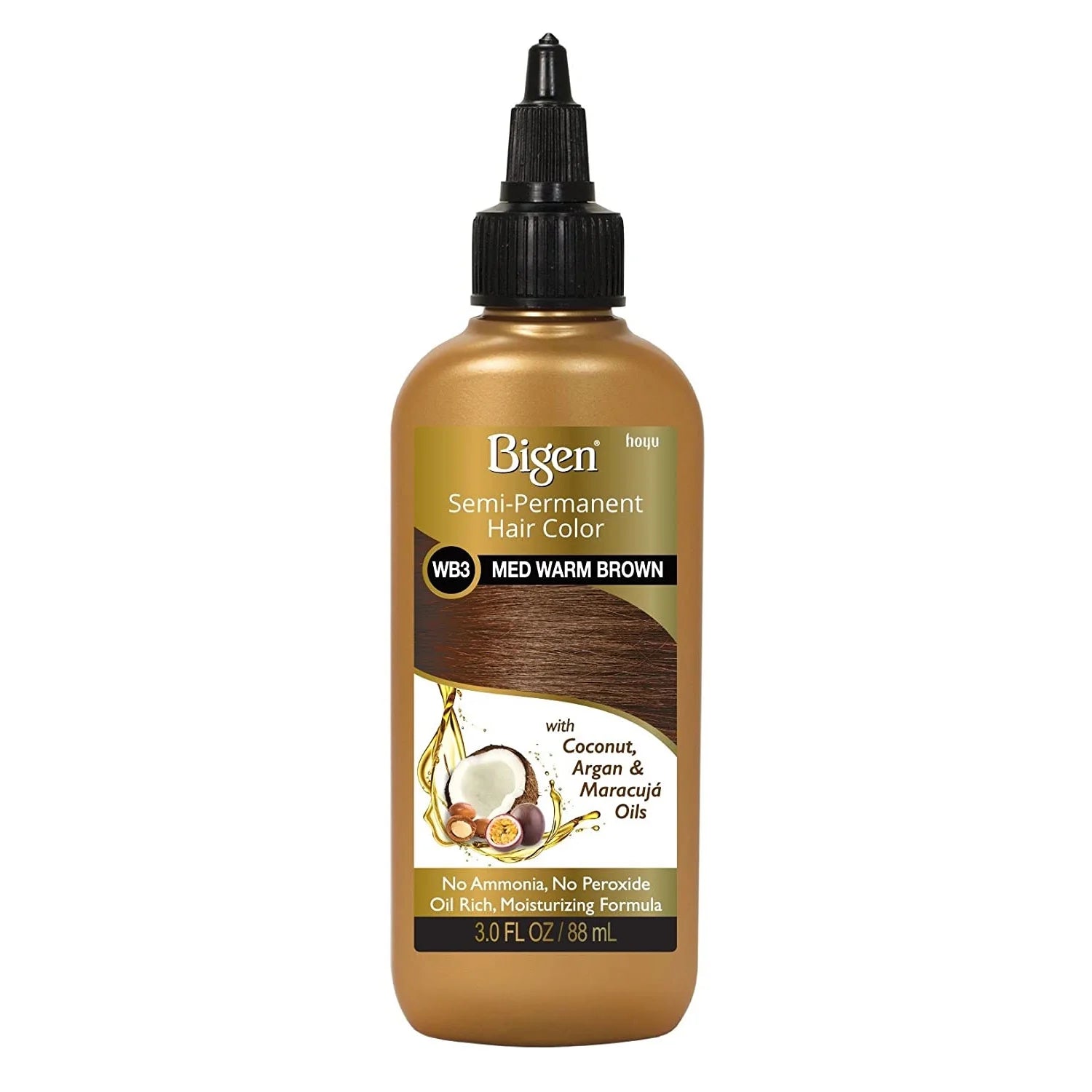 Bigen® Sermi Permanent Hair Color WB3 Med Warm Brown