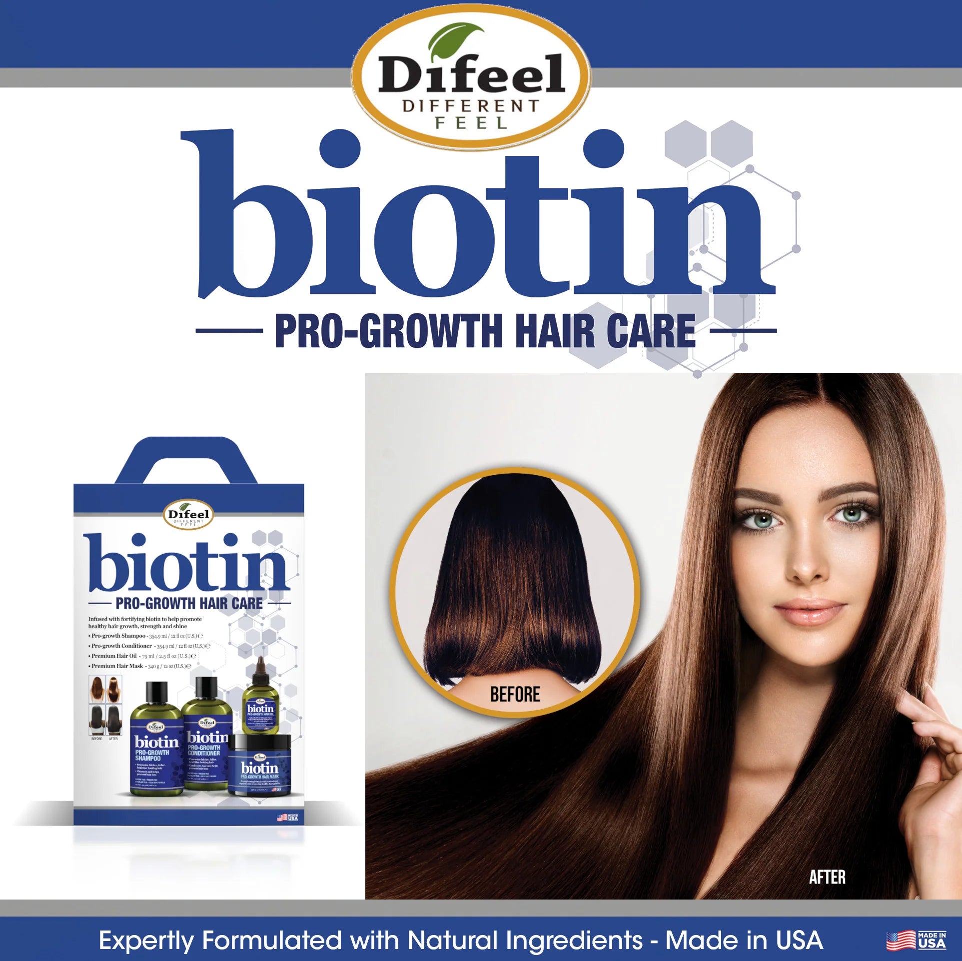 Pro-Growth Biotin Leave In Conditioning Spray