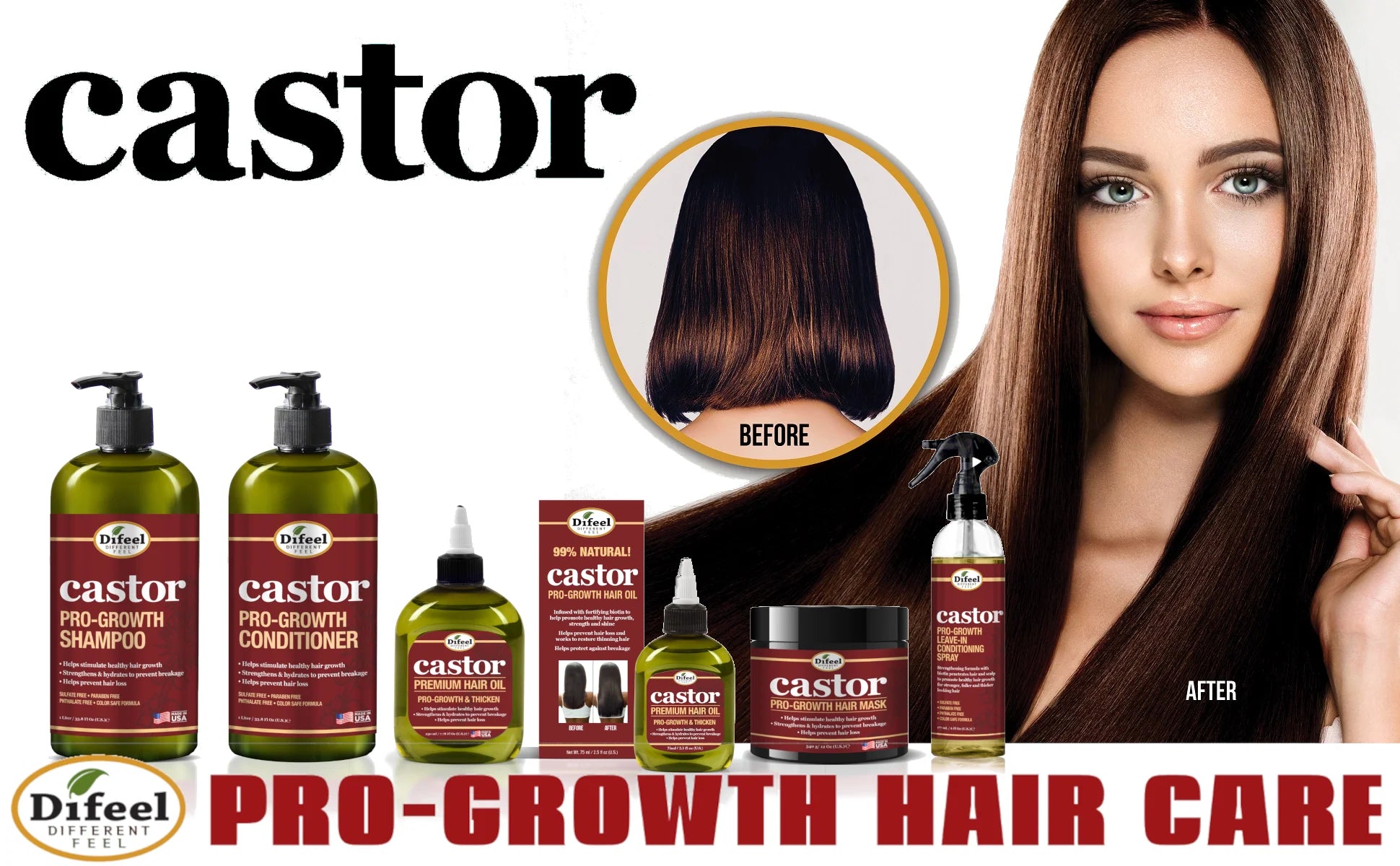 Castor Pro-Growth Hair Oil