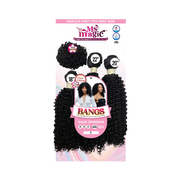 Ms Magic Yaki Bangs Bohemian - 18",20",22"+Bangs 4pcs
