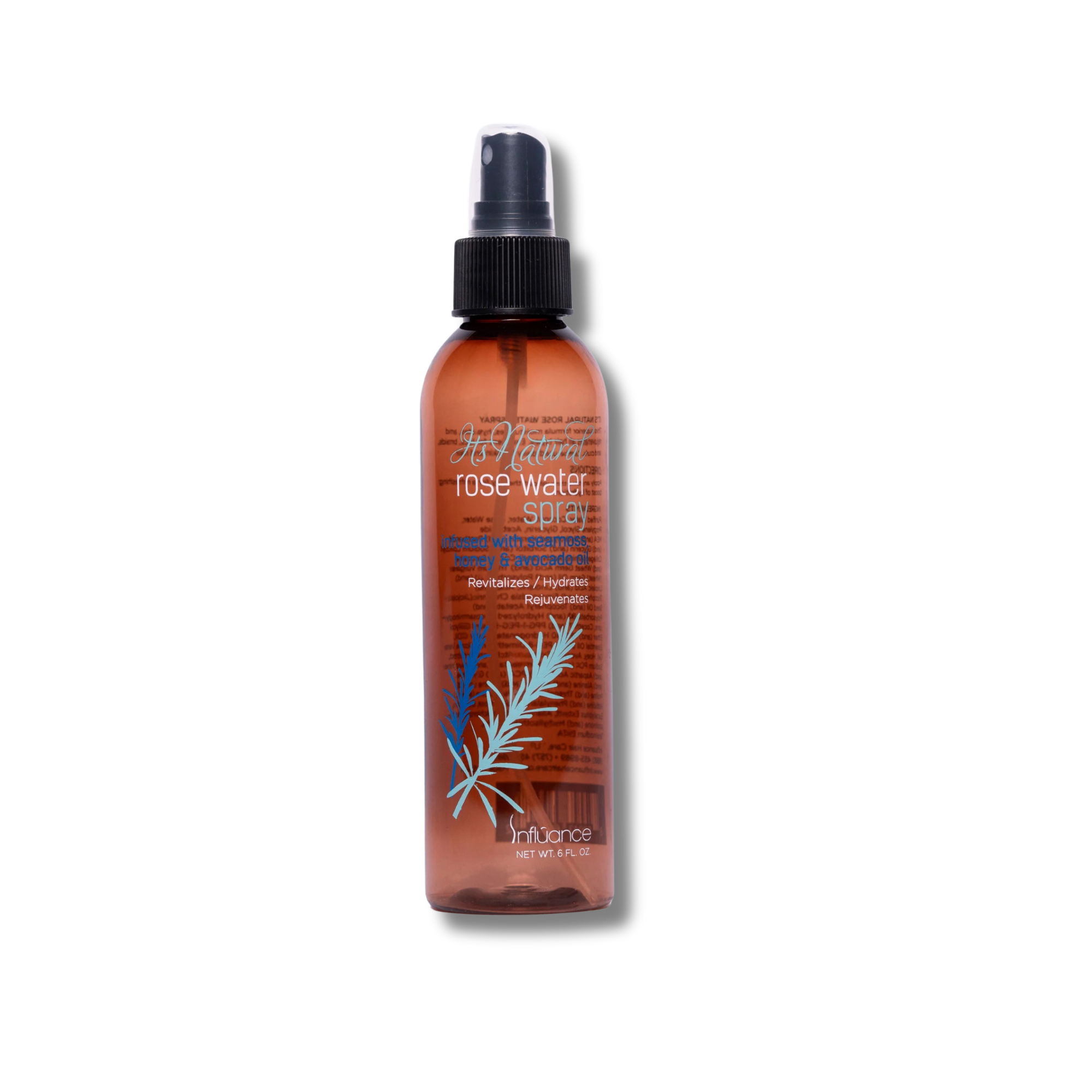 Influance It's Natural Rose Water Spray 8 oz