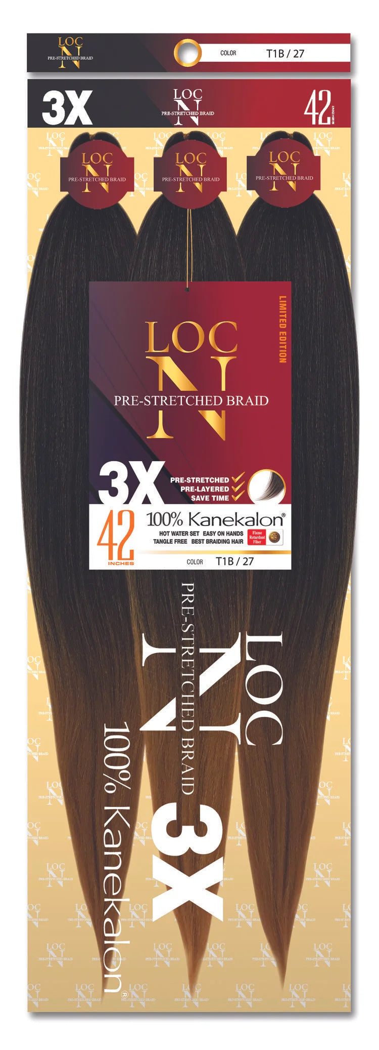 LOC N Pre-Stretched Braiding Hair