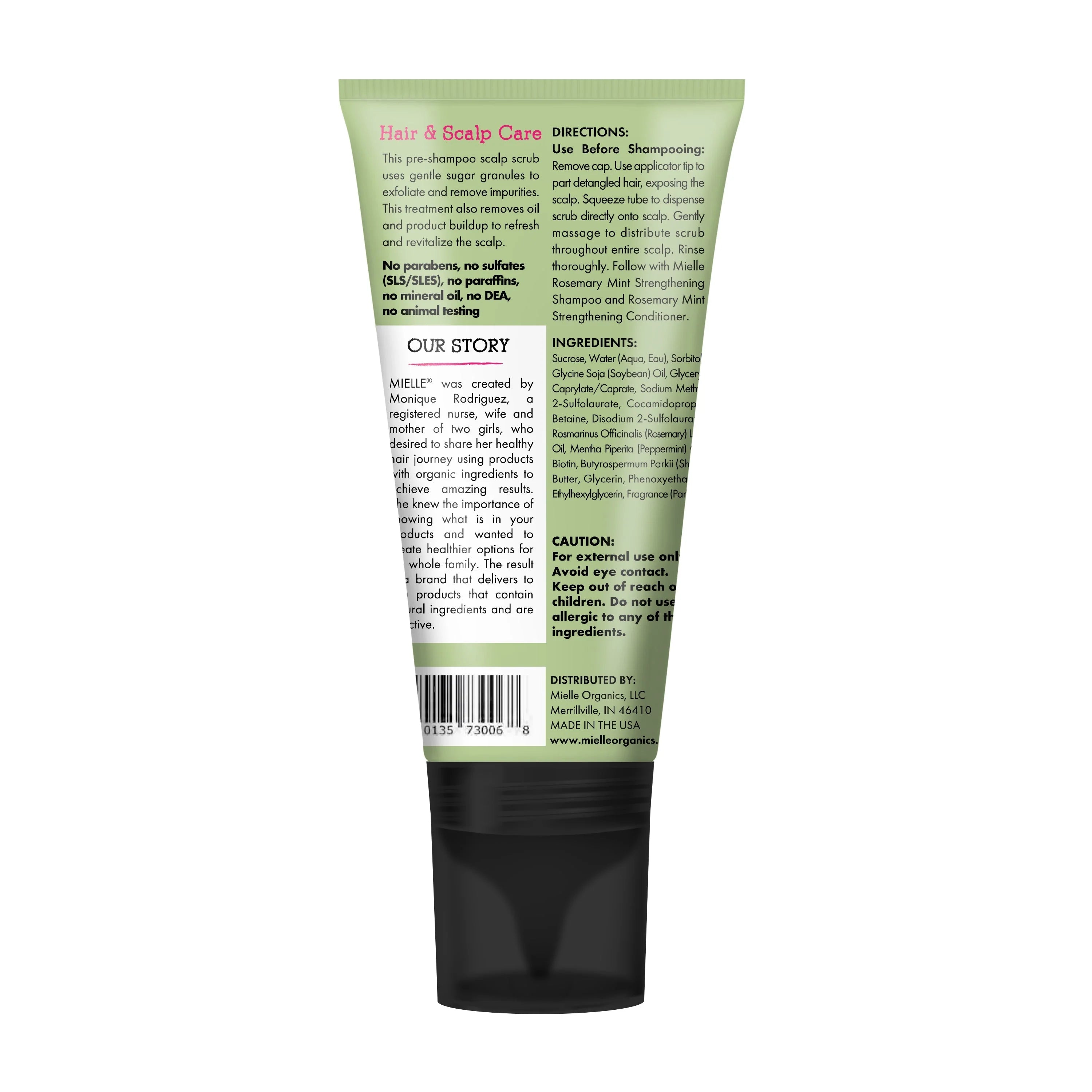 Mielle® Rosemary Mint Clarifying Sugar Scalp Scrub
