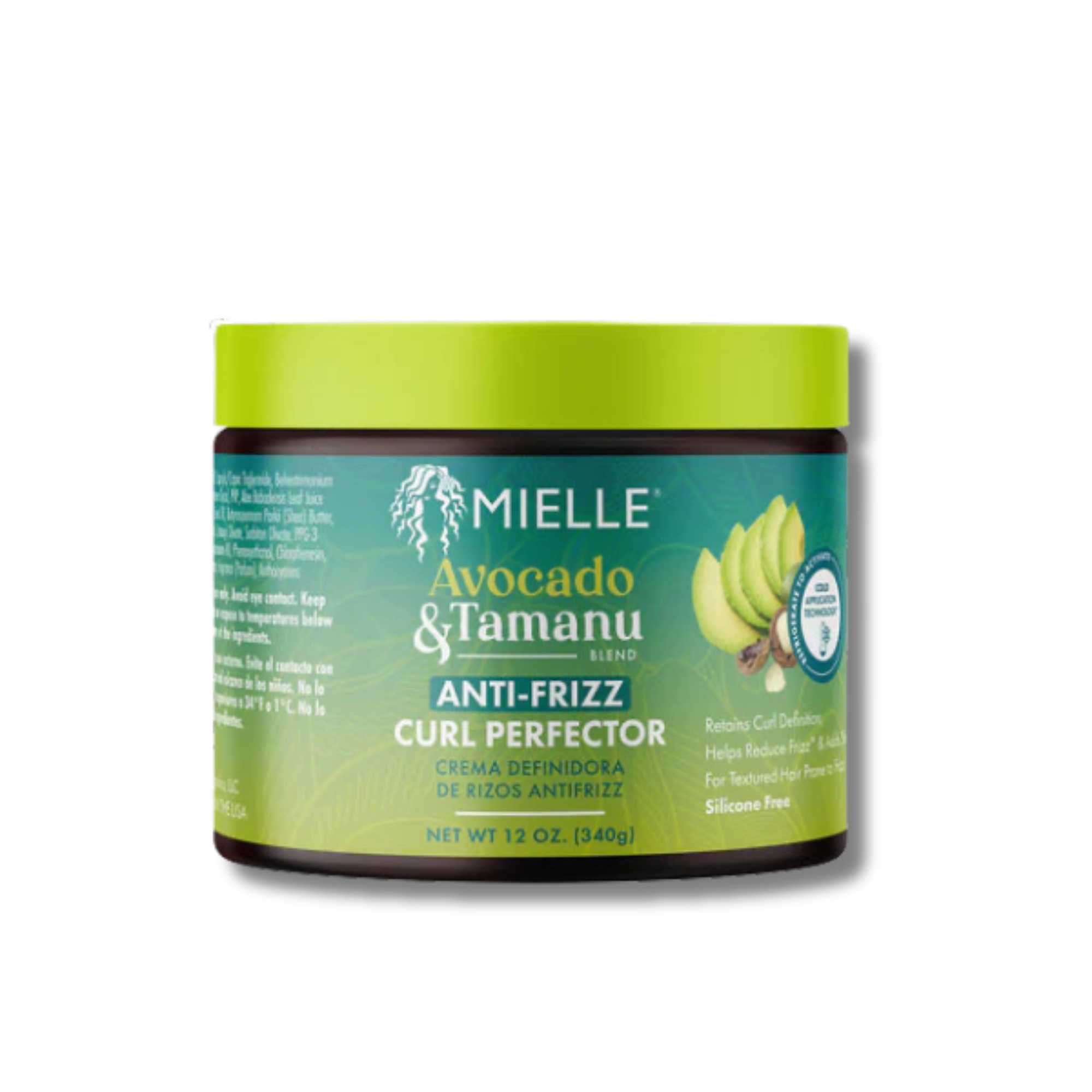 Mielle® Avocado & Tamanu Anti-Frizz Curl Pefector 8oz