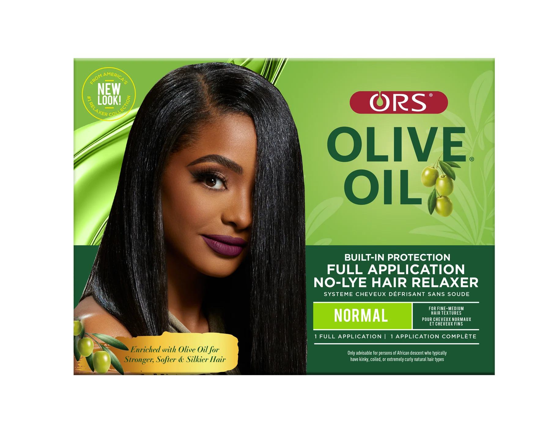 ORS Olive Oil Built-In Protection full application No-Lye Hair Relaxer - Normal Strength