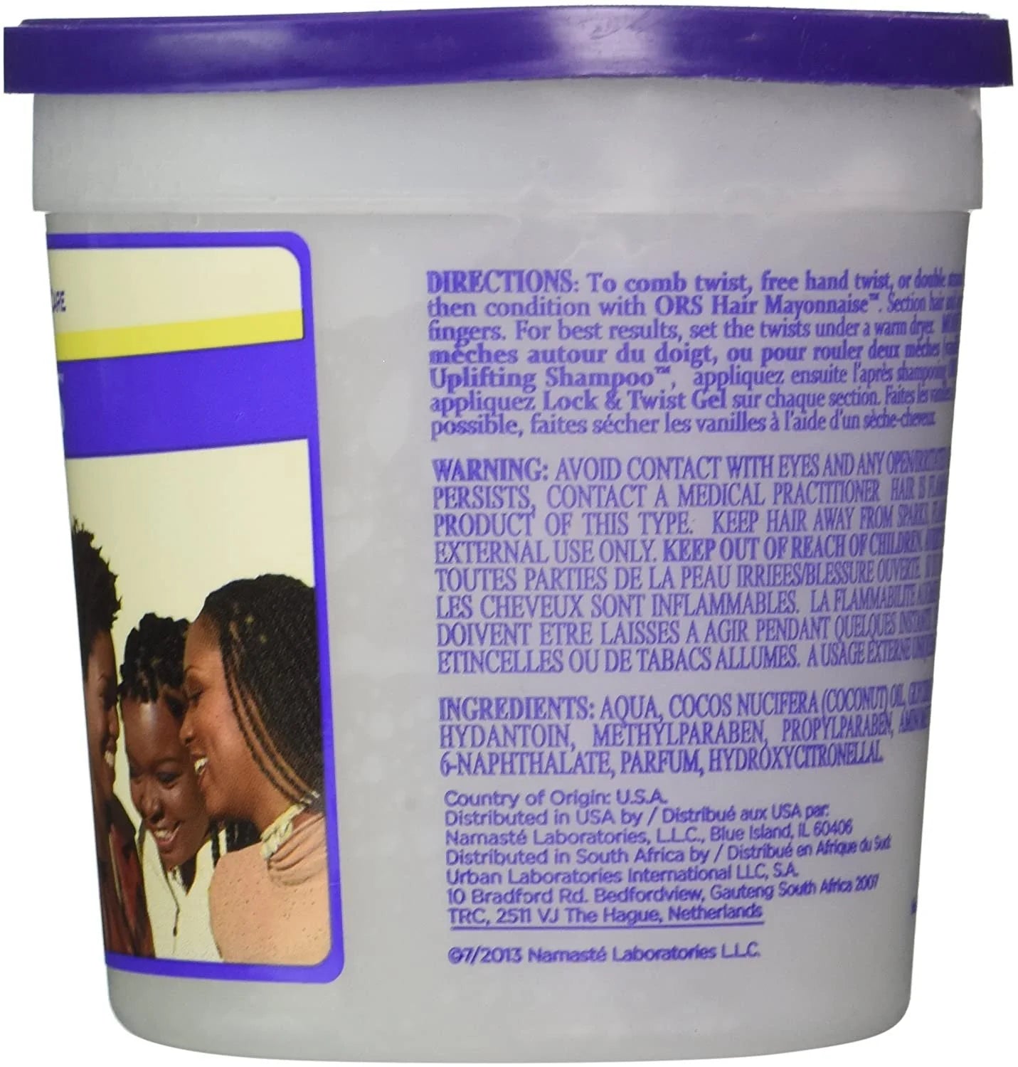ORS Lock and Twist Gel Hair Gel Formula